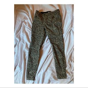 Cheetah Print Stretch Jeans